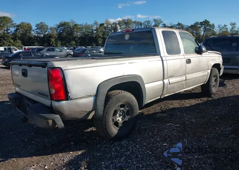 2004 Chevrolet Silverado 1500 Ls z USA, uszkodzony, nr VIN 1GCEK19T54E314223